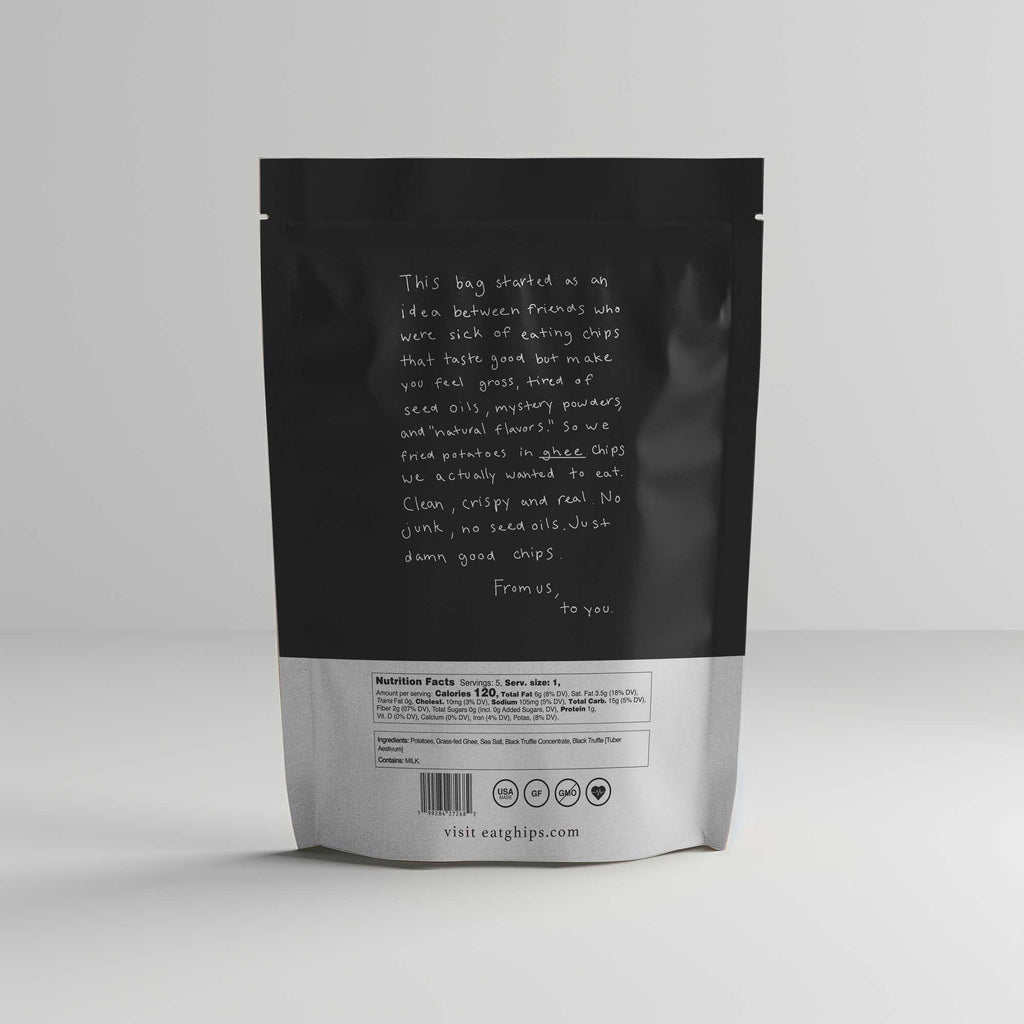 GHIPS - Black Truffle - 4 Pack (5oz)