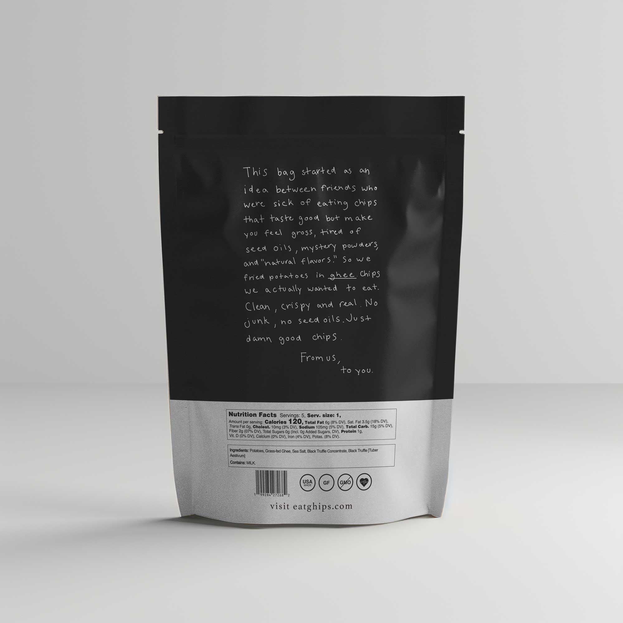 GHIPS - Black Truffle - 4 Pack (5oz)