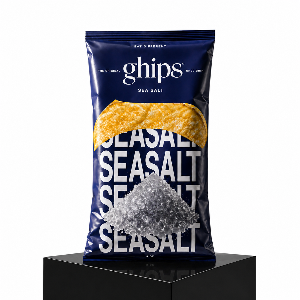 GHIPS - Sea Salt Original- 4 Pack (5oz)