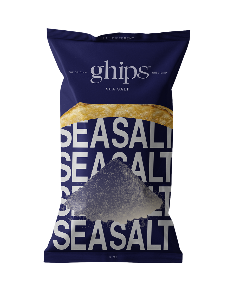 GHIPS - Sea Salt Original- 4 Pack (5oz)