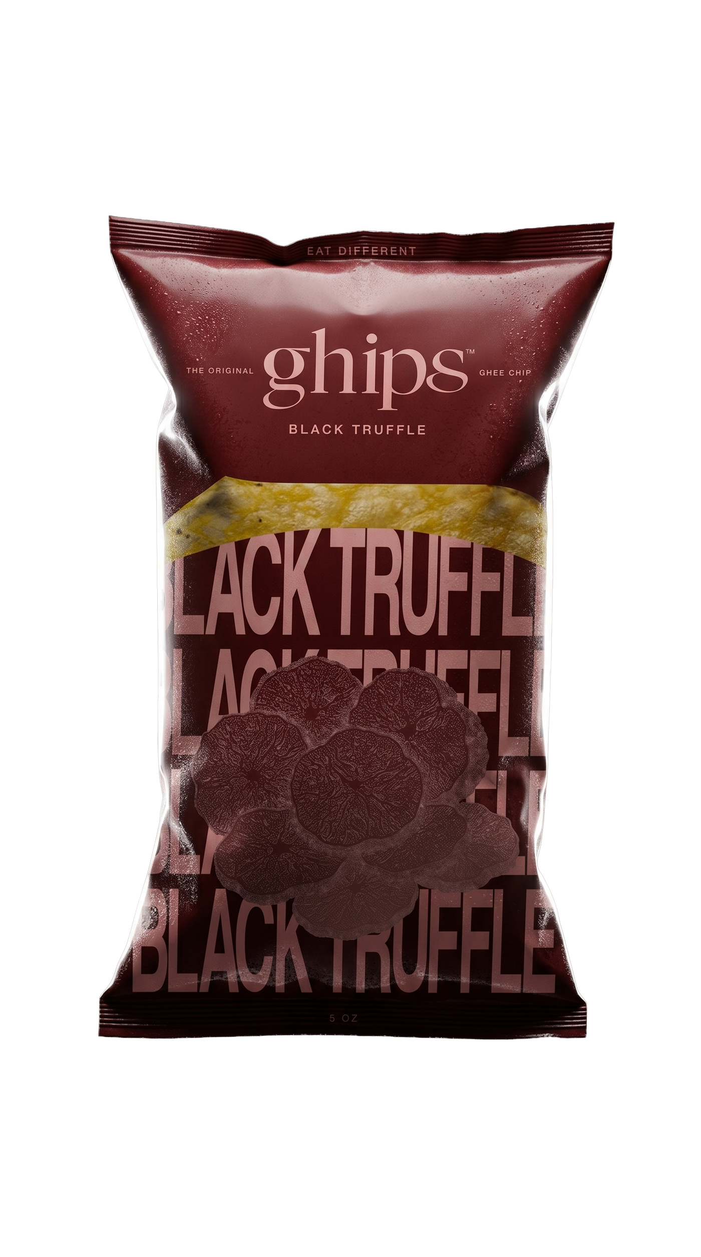 Ghips Black Truffle ghee potato chips